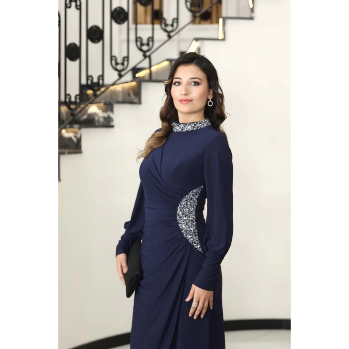 LAVİN ABİYE LACİVERT