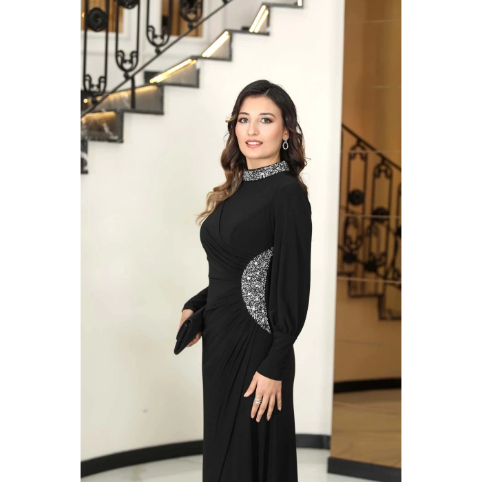 LAVİN ABİYE SİYAH