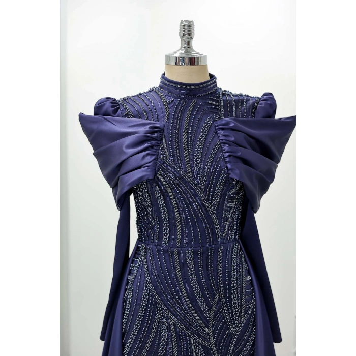 LİDYA ABİYE LACİVERT