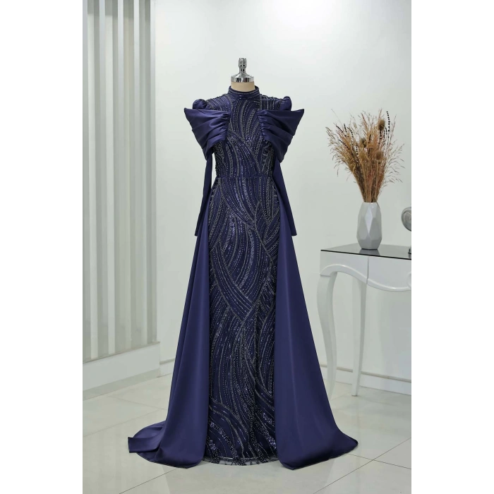 LİDYA ABİYE LACİVERT