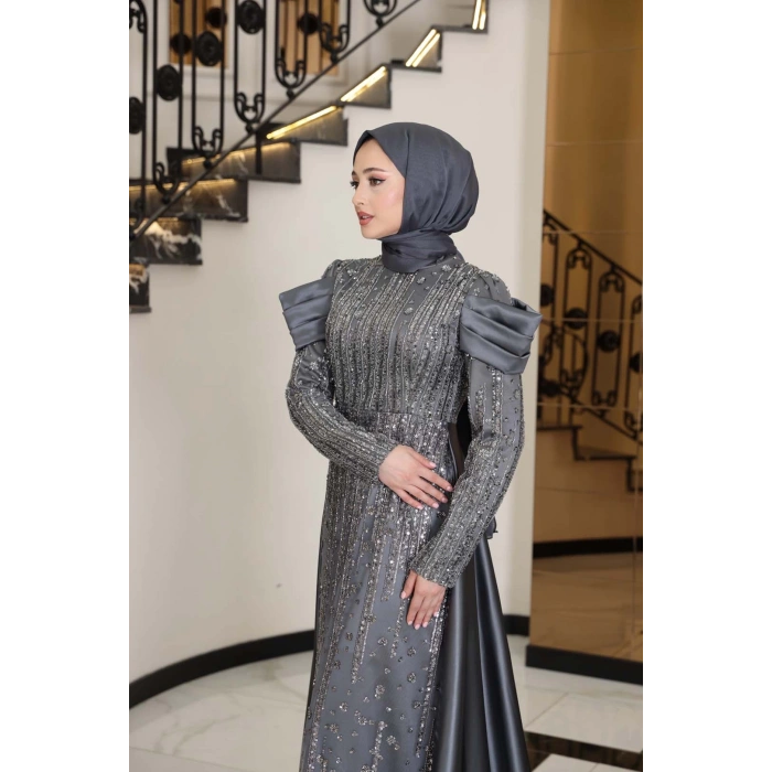 MANOLYA ABİYE ANTRASİT