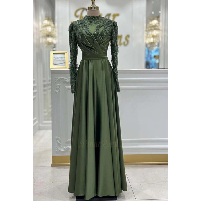 MELİS ABİYE CEVİZ YEŞİLİ