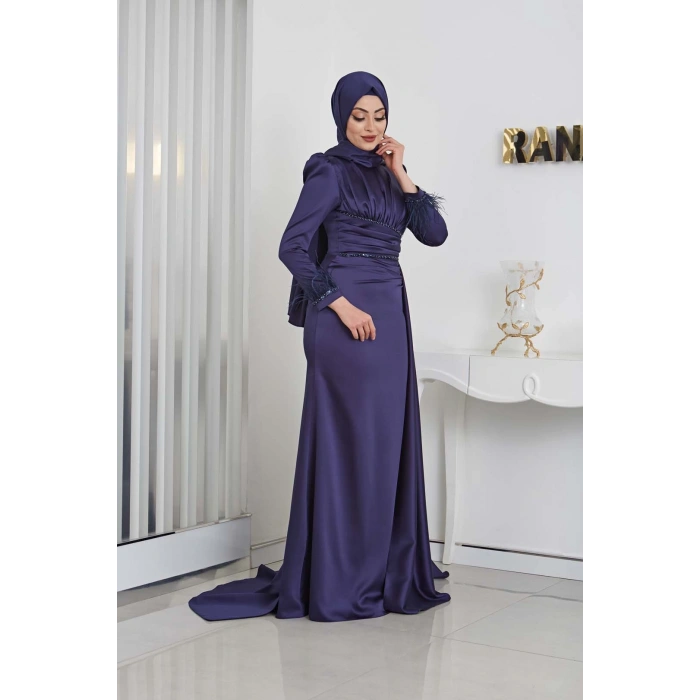 MERİNETTE ABİYE LACİVERT