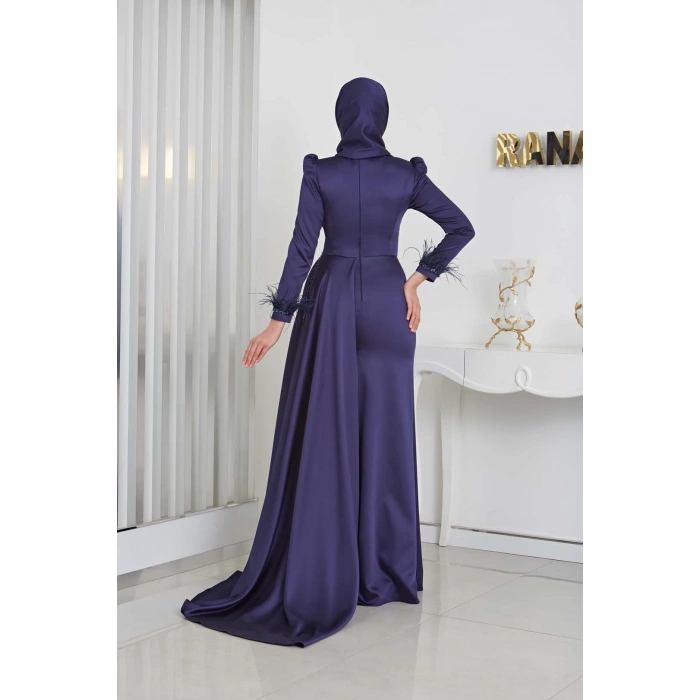 MERİNETTE ABİYE LACİVERT