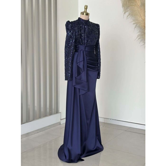 MERVA ABİYE LACİVERT