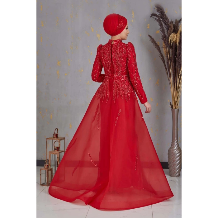 MİHRİMAH ABİYE KIRMIZI