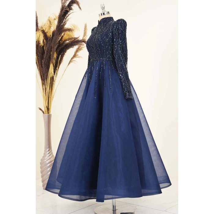 MİLA ABİYE LACİVERT