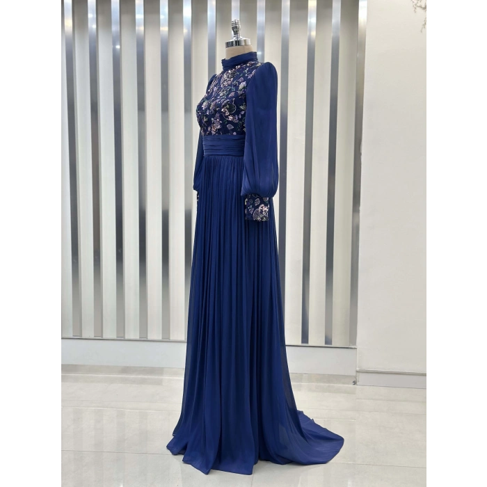 NADİA ABİYE LACİVERT