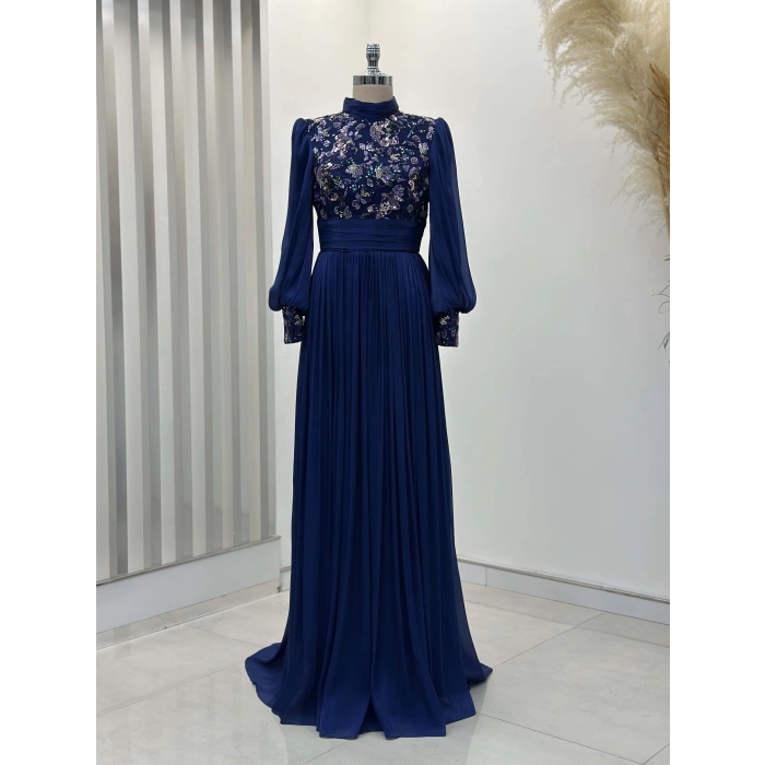 NADİA ABİYE LACİVERT