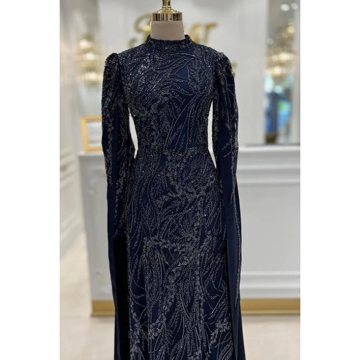 NADİDE ABİYE LACİVERT