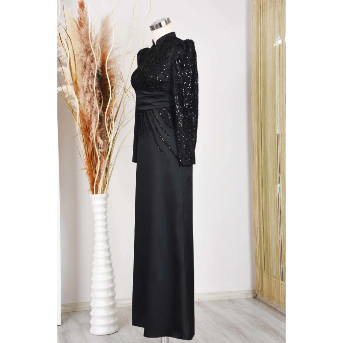 NEHİR ABİYE SİYAH