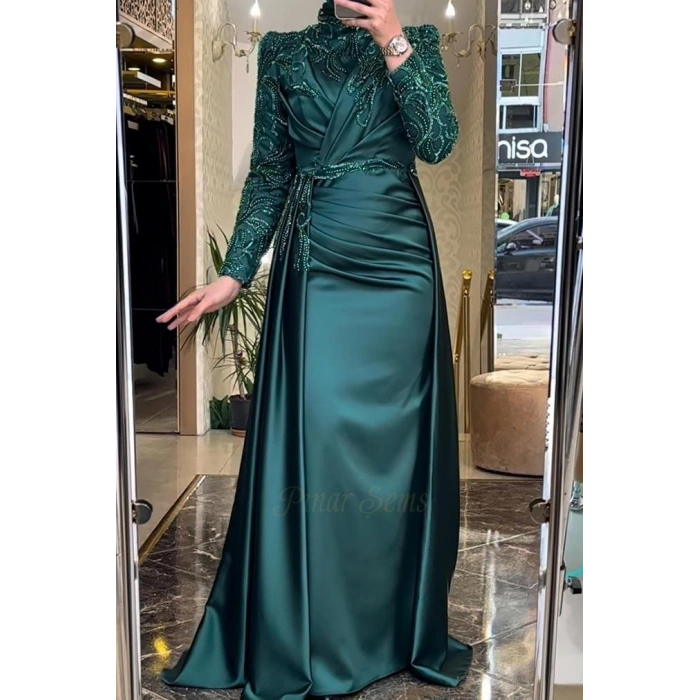 Pınar Şems Akra Abiye Zümrüt