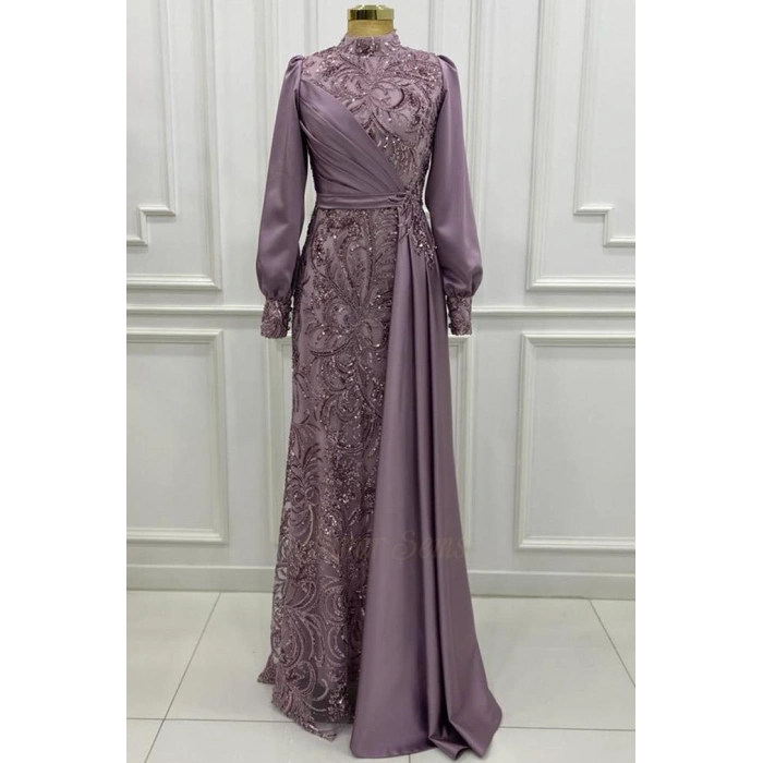 Pınar Şems Altın Abiye Pudra