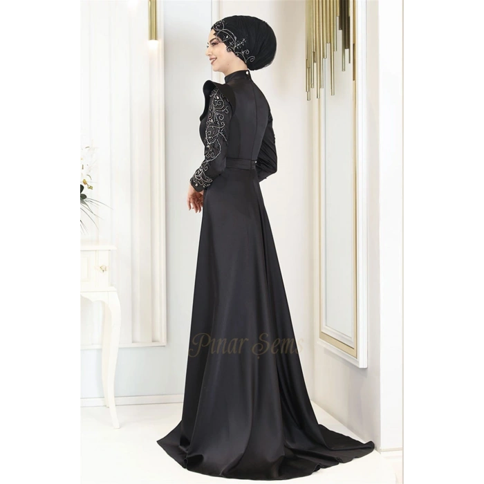 Pınar Şems Asrın Abiye Siyah