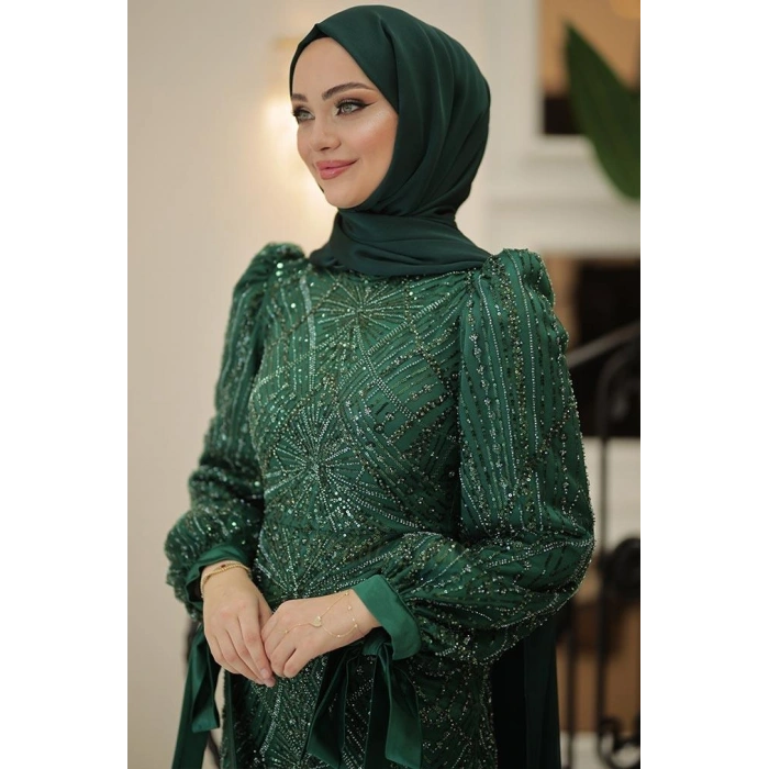 Pınar Şems Aylin Abiye Zümrüt