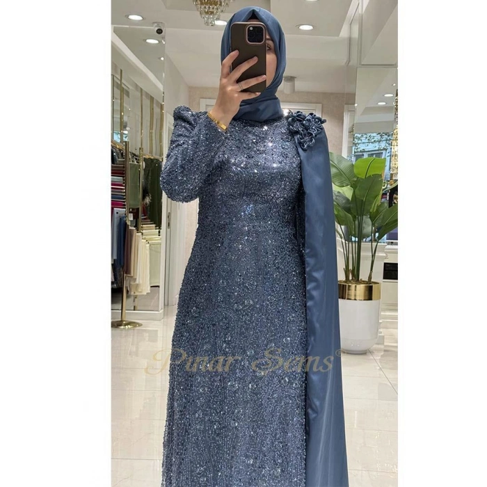 Pınar Şems Berrin Abiye İndigo