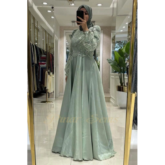 Pınar Şems Beylem Abiye Mint