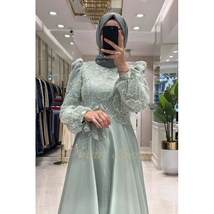 Pınar Şems Beylem Abiye Mint