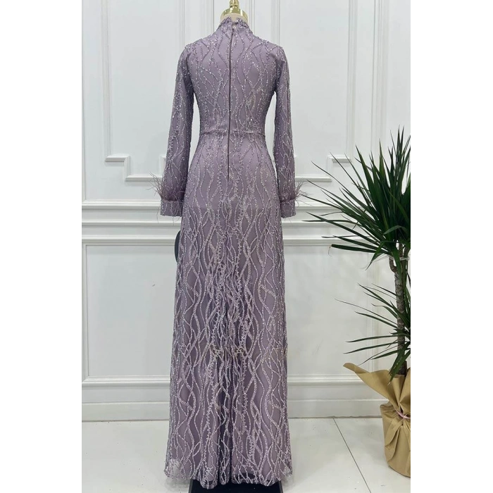 Pınar Şems Çisil Abiye Lila