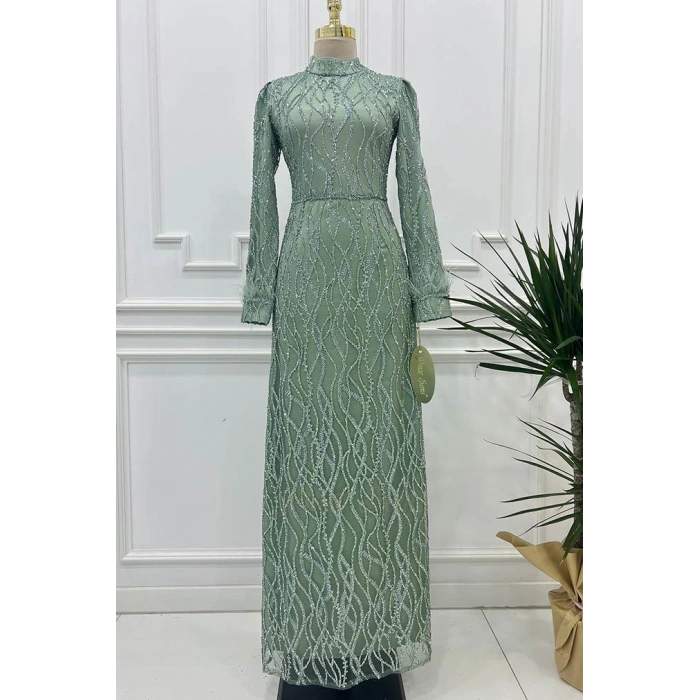 Pınar Şems Çisil Abiye Mint