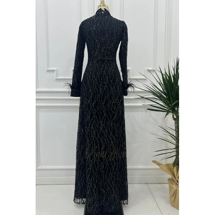 Pınar Şems Çisil Abiye Siyah