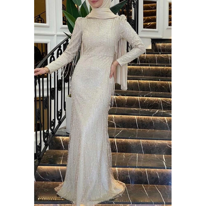 Pınar Şems Dilan Abiye Gold