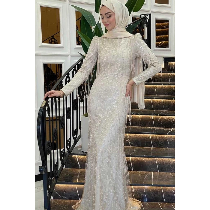 Pınar Şems Dilan Abiye Gold