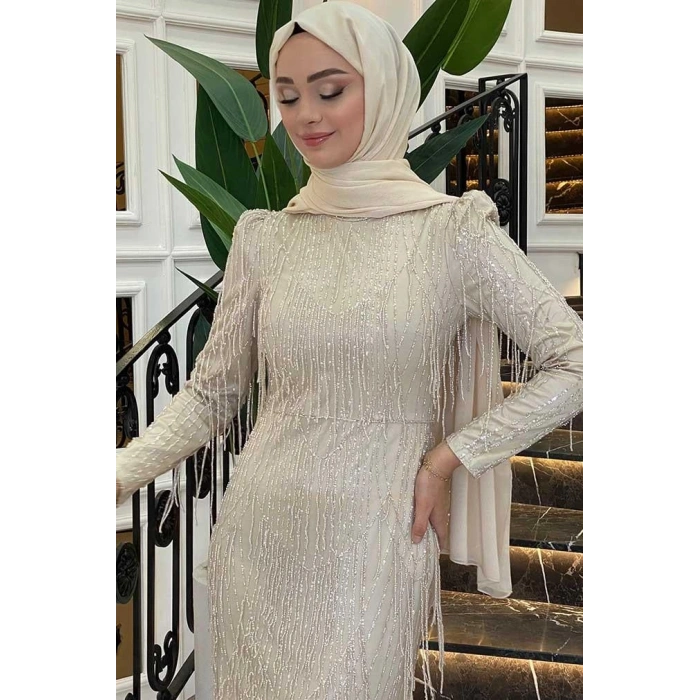 Pınar Şems Dilan Abiye Gold