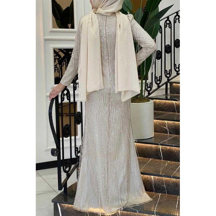 Pınar Şems Dilan Abiye Gold