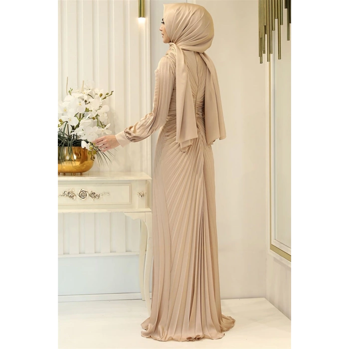 Pınar Şems Dilber Abiye Gold