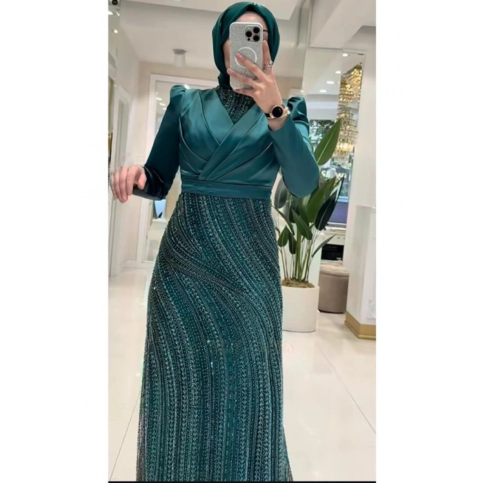 Pınar Şems Erçil Abiye Zümrüt