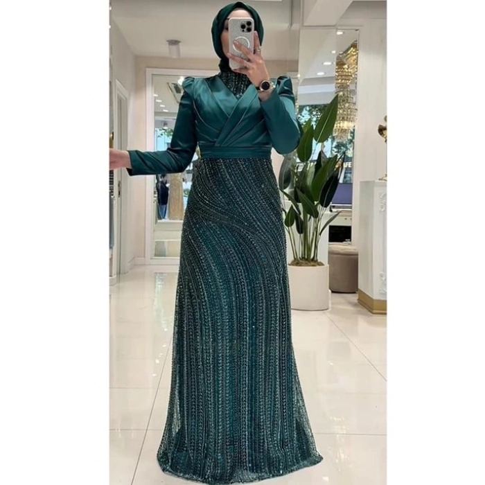 Pınar Şems Erçil Abiye Zümrüt