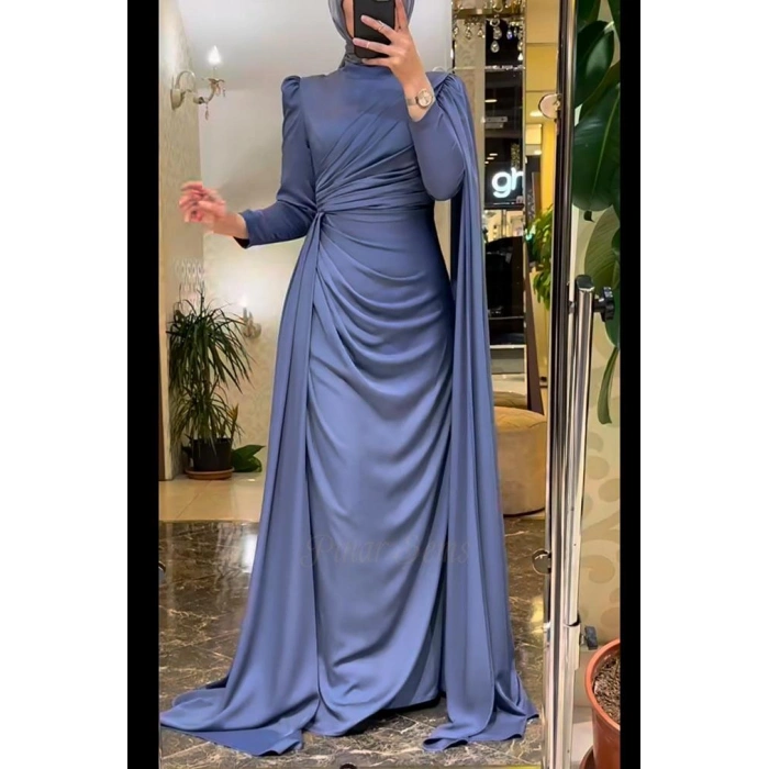 Pınar Şems Esin Abiye İndigo