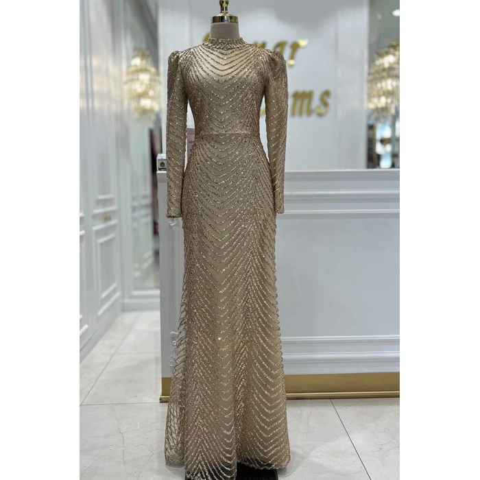 Pınar Şems Feris Abiye Gold