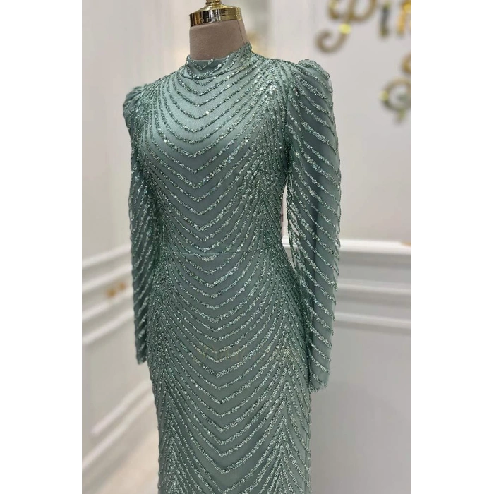 Pınar Şems Feris Abiye Mint