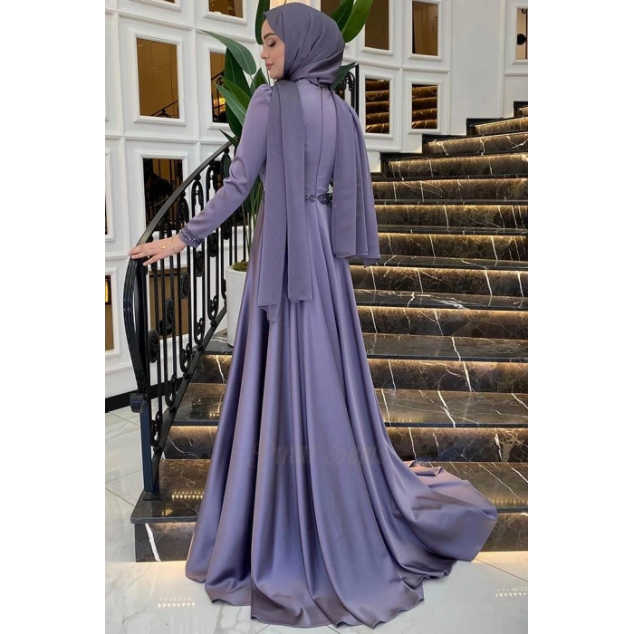 Pınar Şems Hafsa Abiye Lila