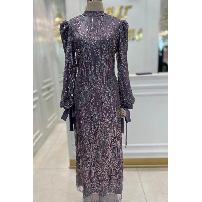 Pınar Şems Hale Abiye Lila