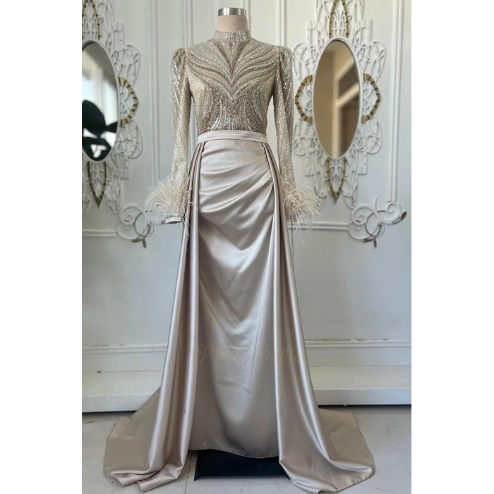 Pınar Şems Hayat Abiye Gold