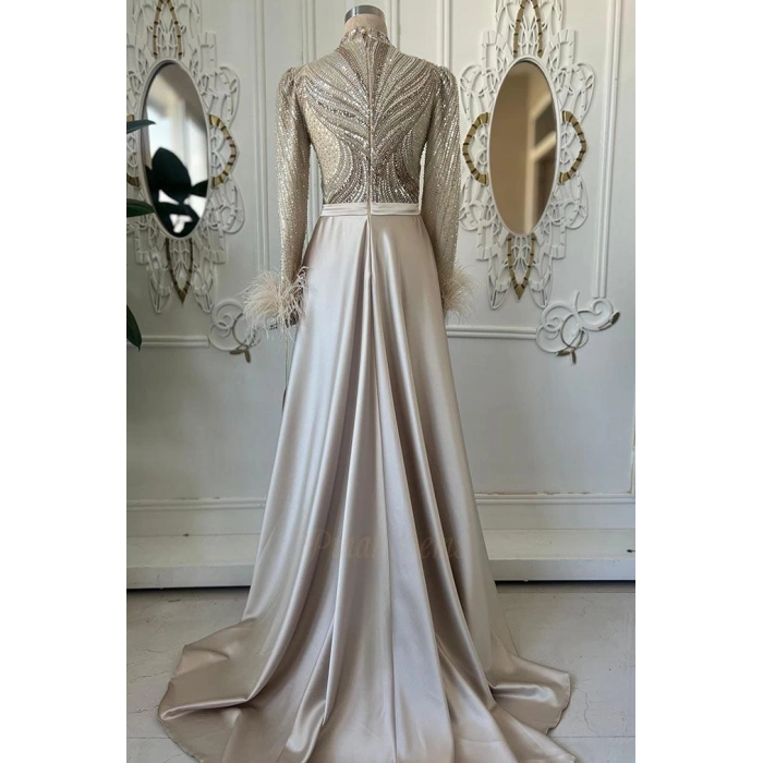 Pınar Şems Hayat Abiye Gold