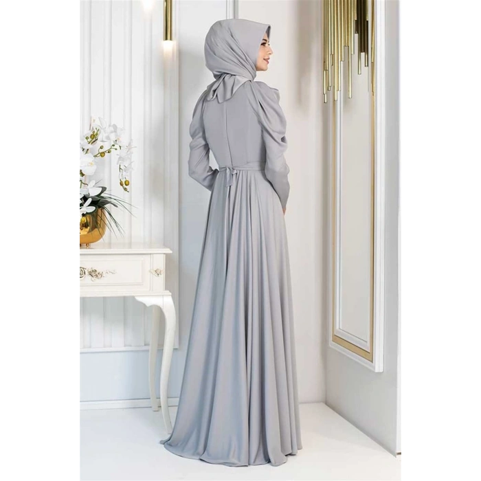 Pınar Şems Huri Abiye Gri