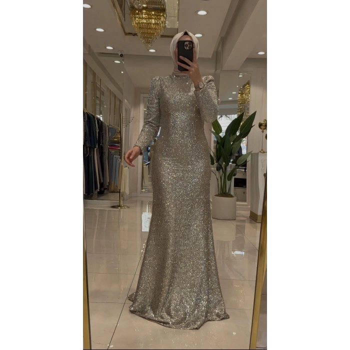 Pınar Şems Ladin Abiye Gold