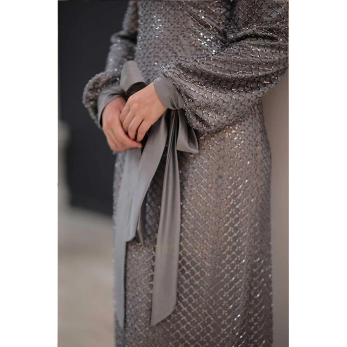 Pınar Şems Lara Abiye Antrasit