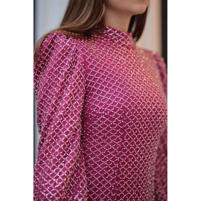 Pınar Şems Lara Abiye Fuşya