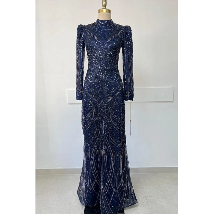 Pınar Şems Leman Abiye Lacivert