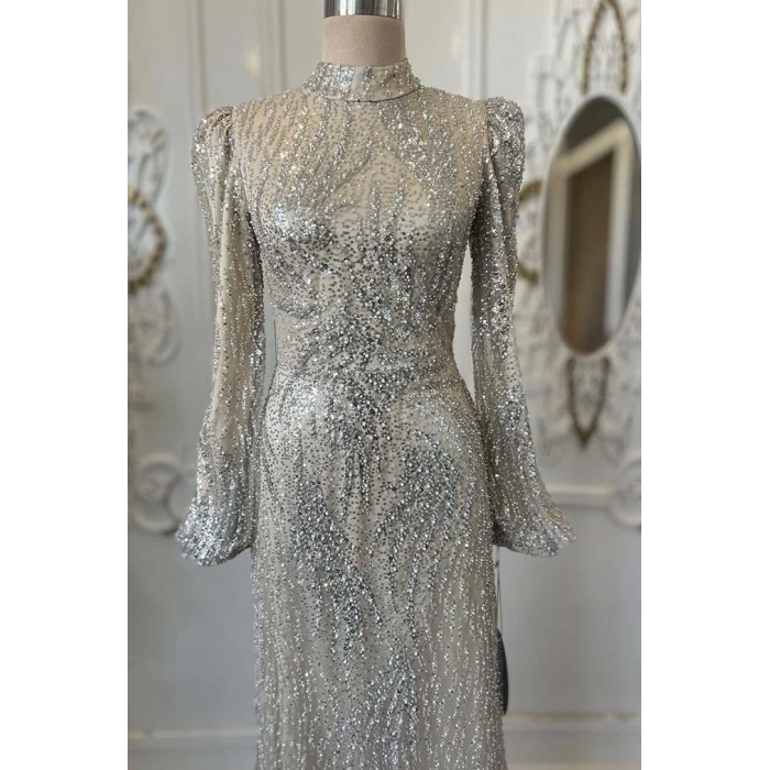 Pınar Şems Leyla Abiye Gold