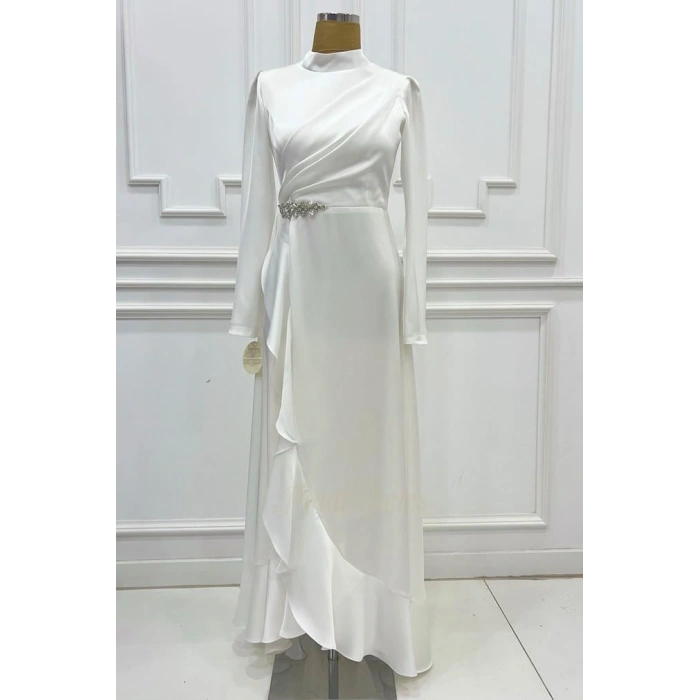 Pınar Şems Lina Abiye Ekru