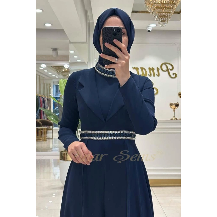 Pınar Şems Melinda Tulum Lacivert