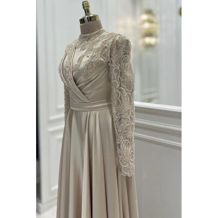 Pınar Şems Melis Abiye Gold