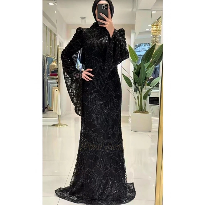 Pınar Şems Meriç Abiye Siyah