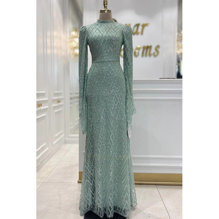 Pınar Şems Merih Abiye Mint